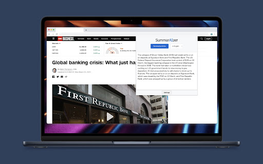 SummarAIzer网页截图,SummarAIzer网页快照