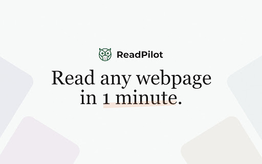 ReadPilot网页截图,ReadPilot网页快照