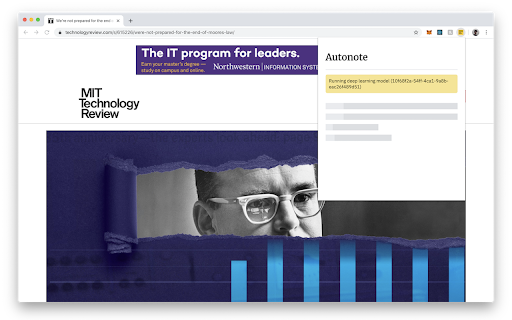 Autonote网页截图,Autonote网页快照