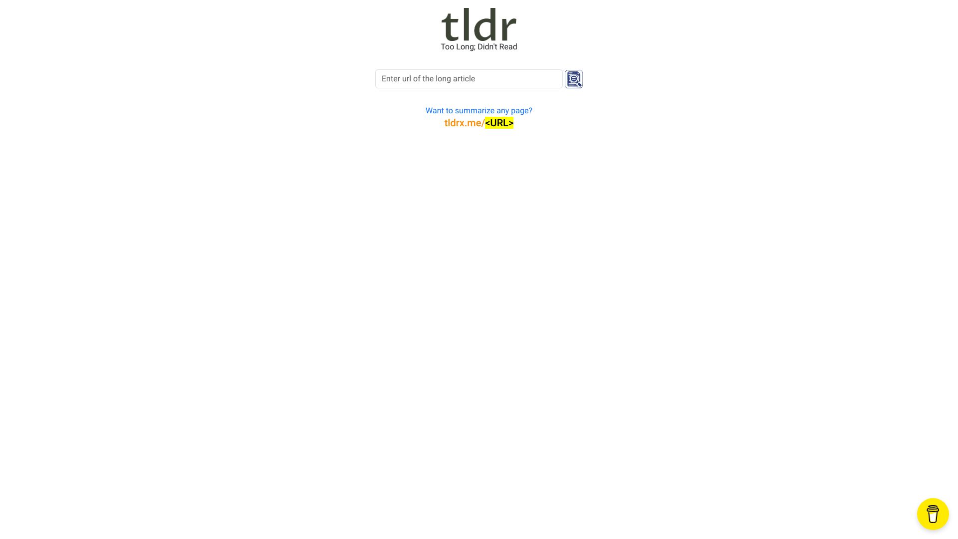 tldrx.me网页截图,tldrx.me网页快照