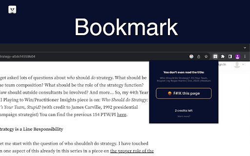 fBookmarks – Personalized AI Newsletter网页截图,fBookmarks – Personalized AI Newsletter网页快照