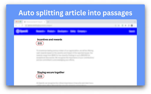 Recap: Smart Split and Summarize with ChatGPT网页截图,Recap: Smart Split and Summarize with ChatGPT网页快照