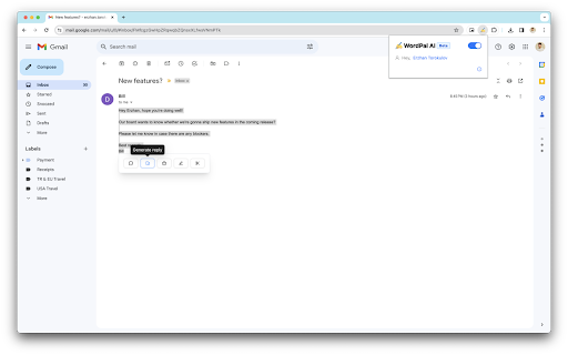 WordPal: AI-powered writing assistant网页截图,WordPal: AI-powered writing assistant网页快照