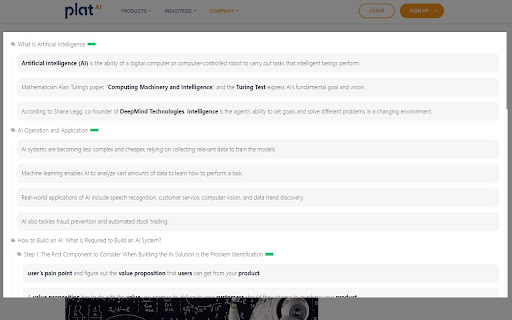 AiAsk Summary网页截图,AiAsk Summary网页快照