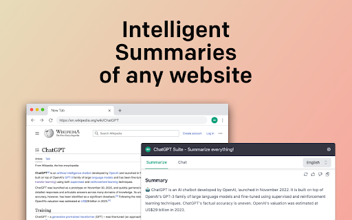ChatGPT » Summarize everything!网页截图,ChatGPT » Summarize everything!网页快照