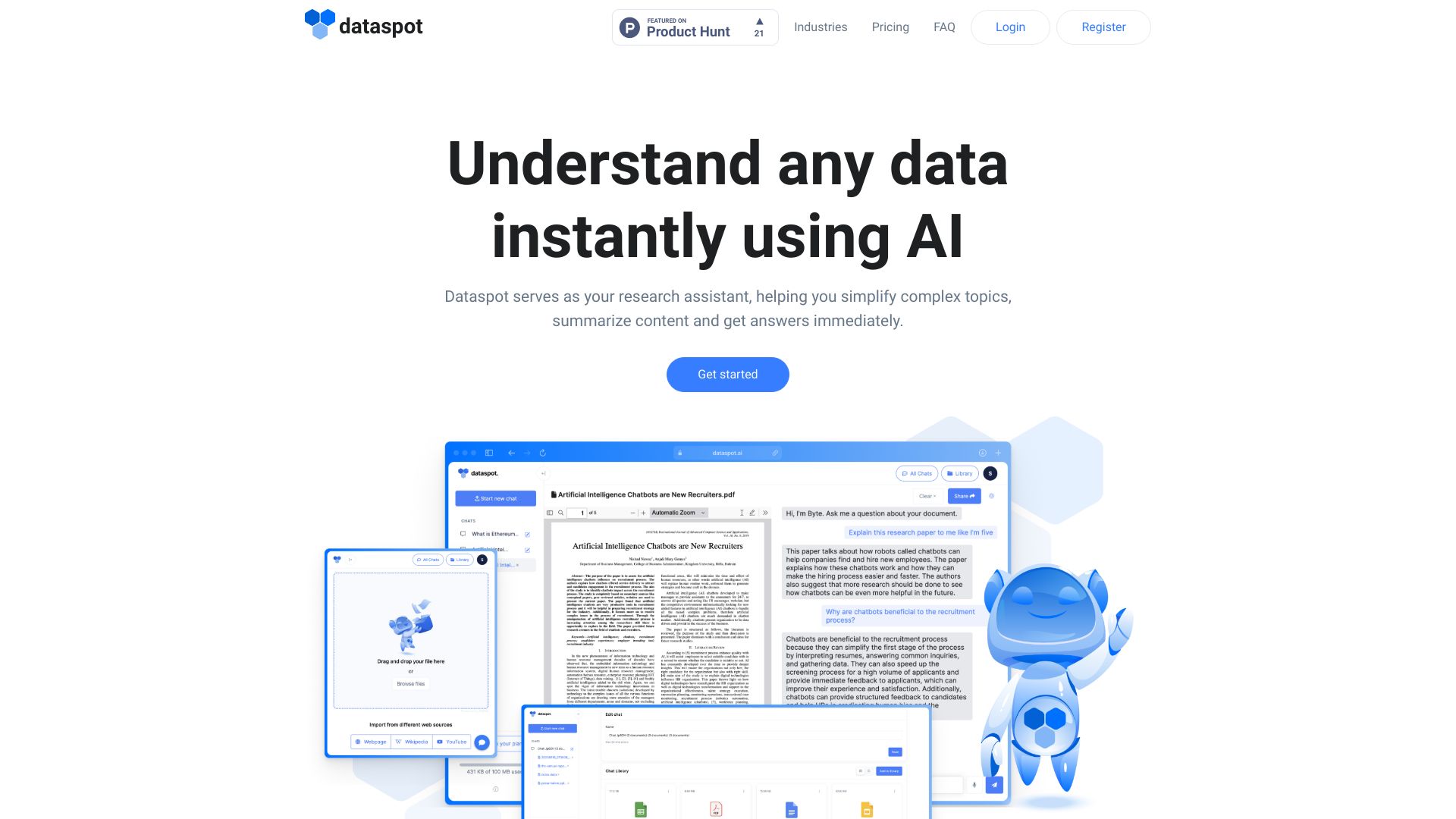 Dataspot网页截图,Dataspot网页快照