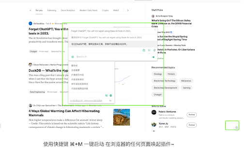 ChatGPT for all sites网页截图,ChatGPT for all sites网页快照