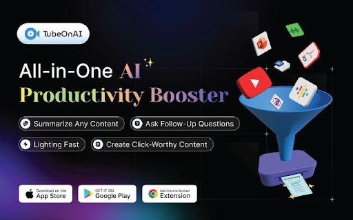 TubeOnAI – Best AI Summarizer网页截图,TubeOnAI – Best AI Summarizer网页快照