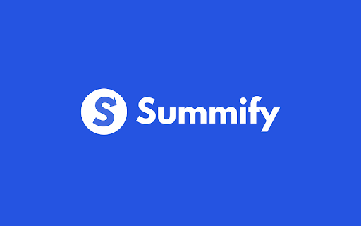 Summify: Summarize YouTube and Web Content网页截图,Summify: Summarize YouTube and Web Content网页快照