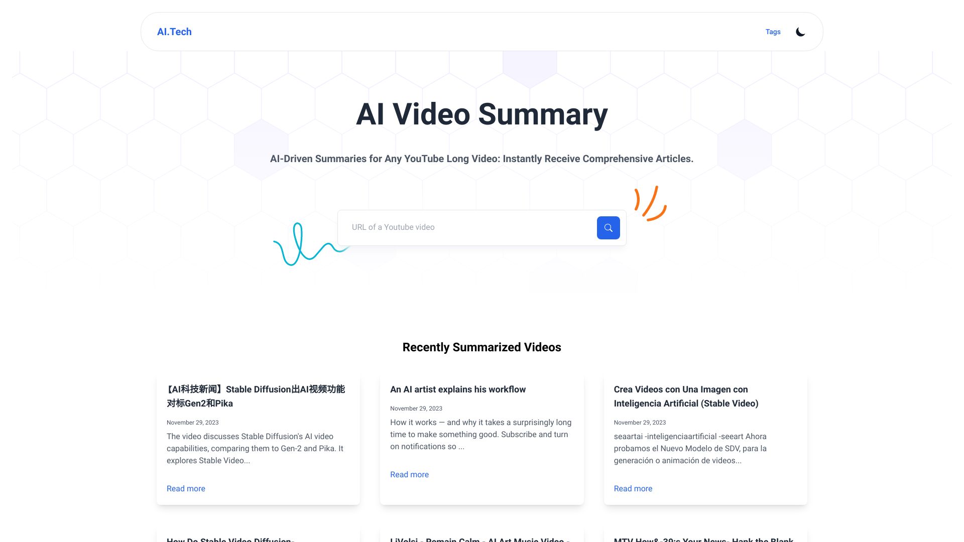 Ai Video Summary .top网页截图,Ai Video Summary .top网页快照