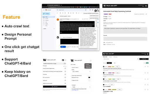 Work with gpt- ChatGPT based InstantPrompt网页截图,Work with gpt- ChatGPT based InstantPrompt网页快照