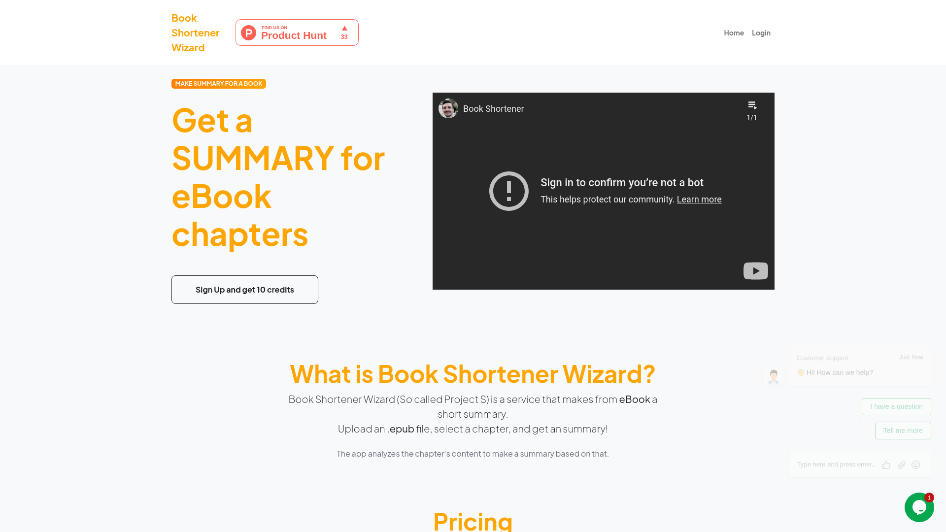 Book Shortener Wizard网页截图,Book Shortener Wizard网页快照