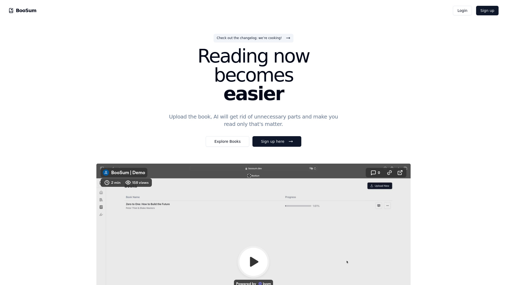BooSum网页截图,BooSum网页快照