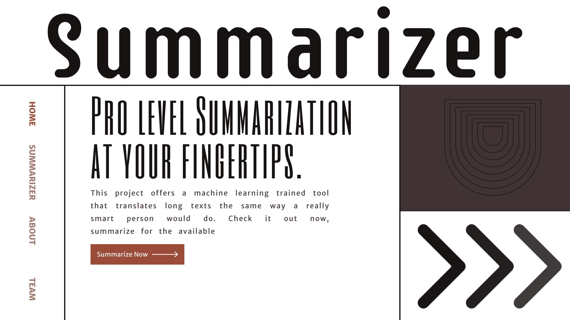 SummarizerAi网页截图,SummarizerAi网页快照