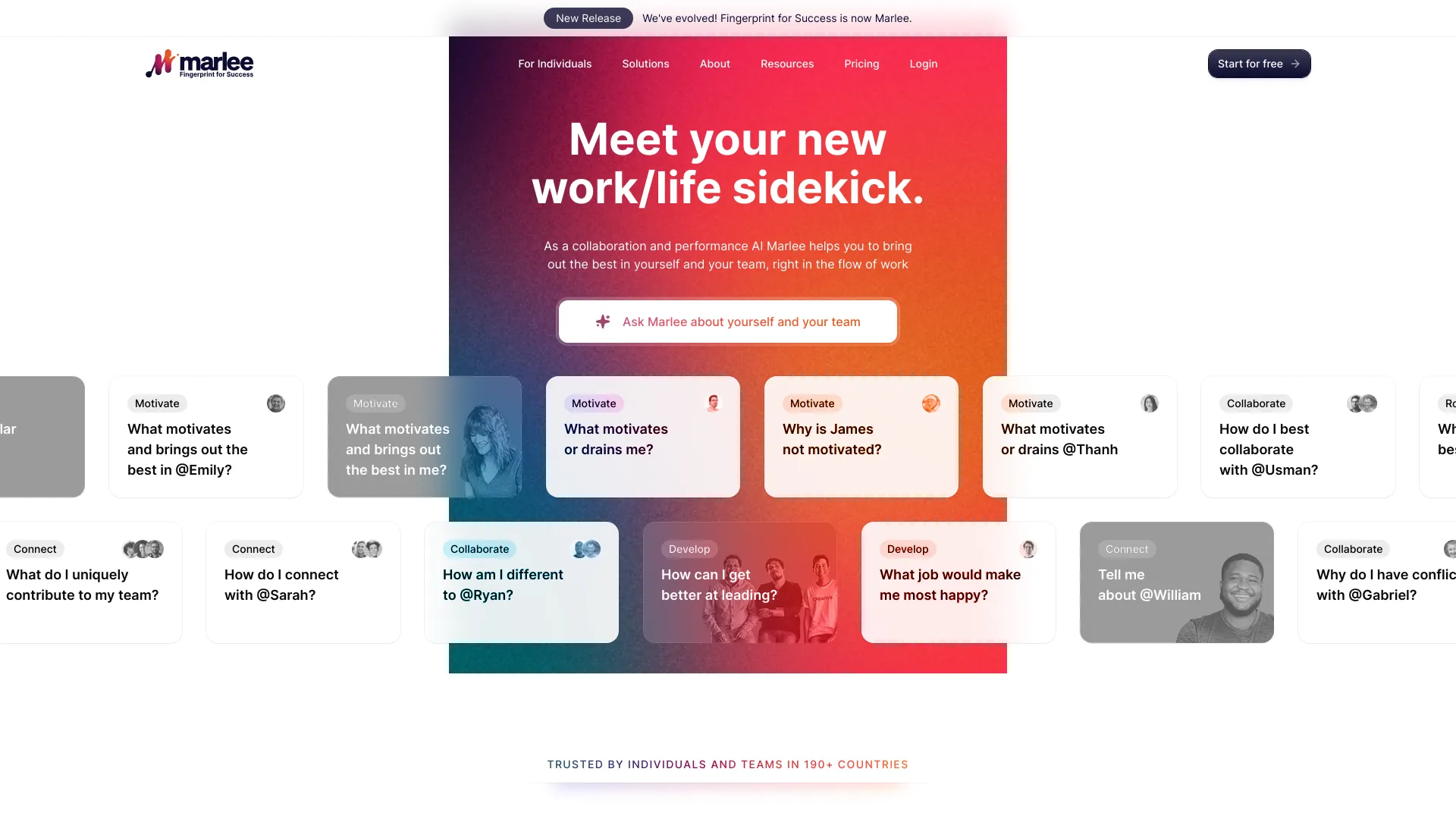 Marlee网页截图,Marlee网页快照