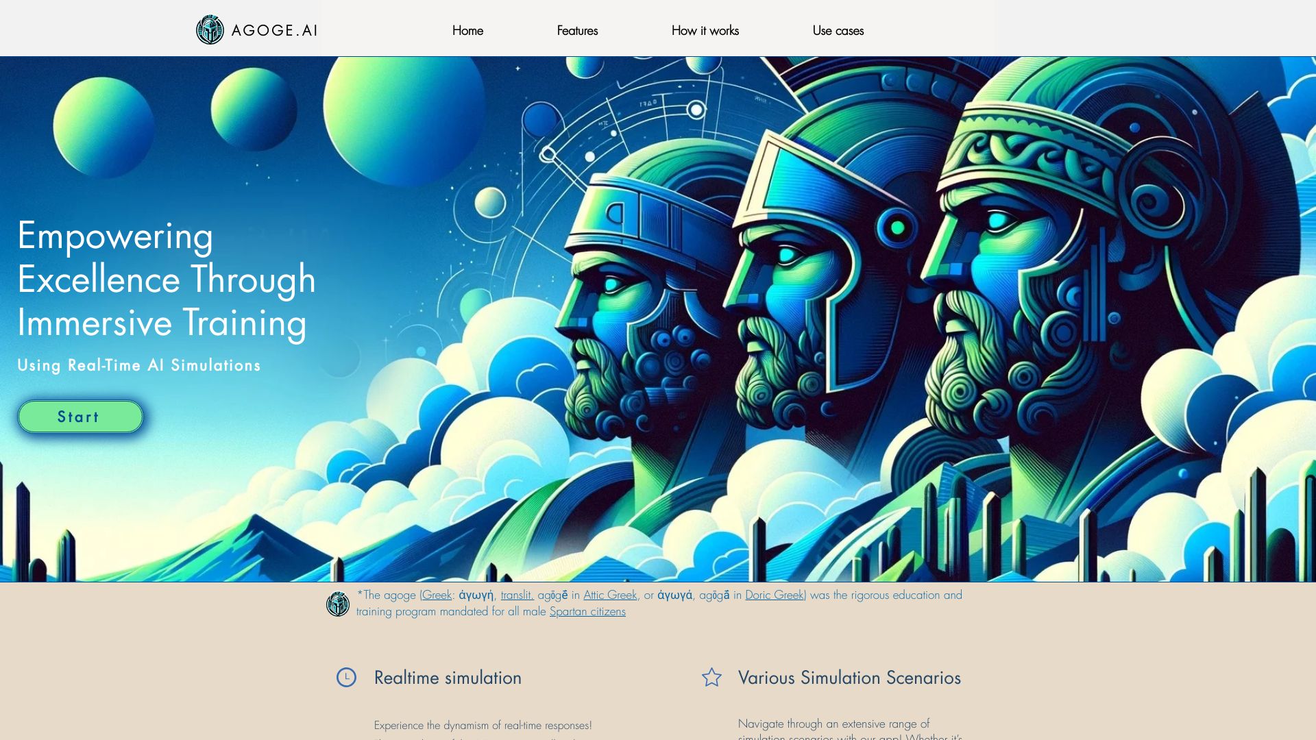 Agoge-ai网页截图,Agoge-ai网页快照
