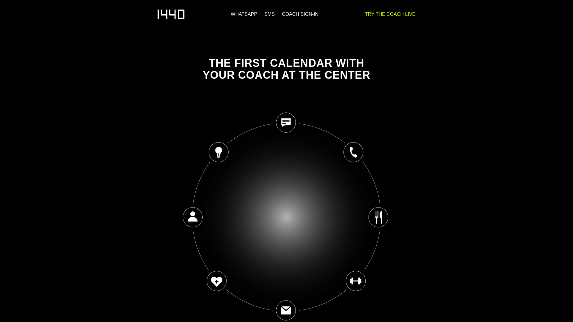 1440 – Time on Purpose网页截图,1440 – Time on Purpose网页快照