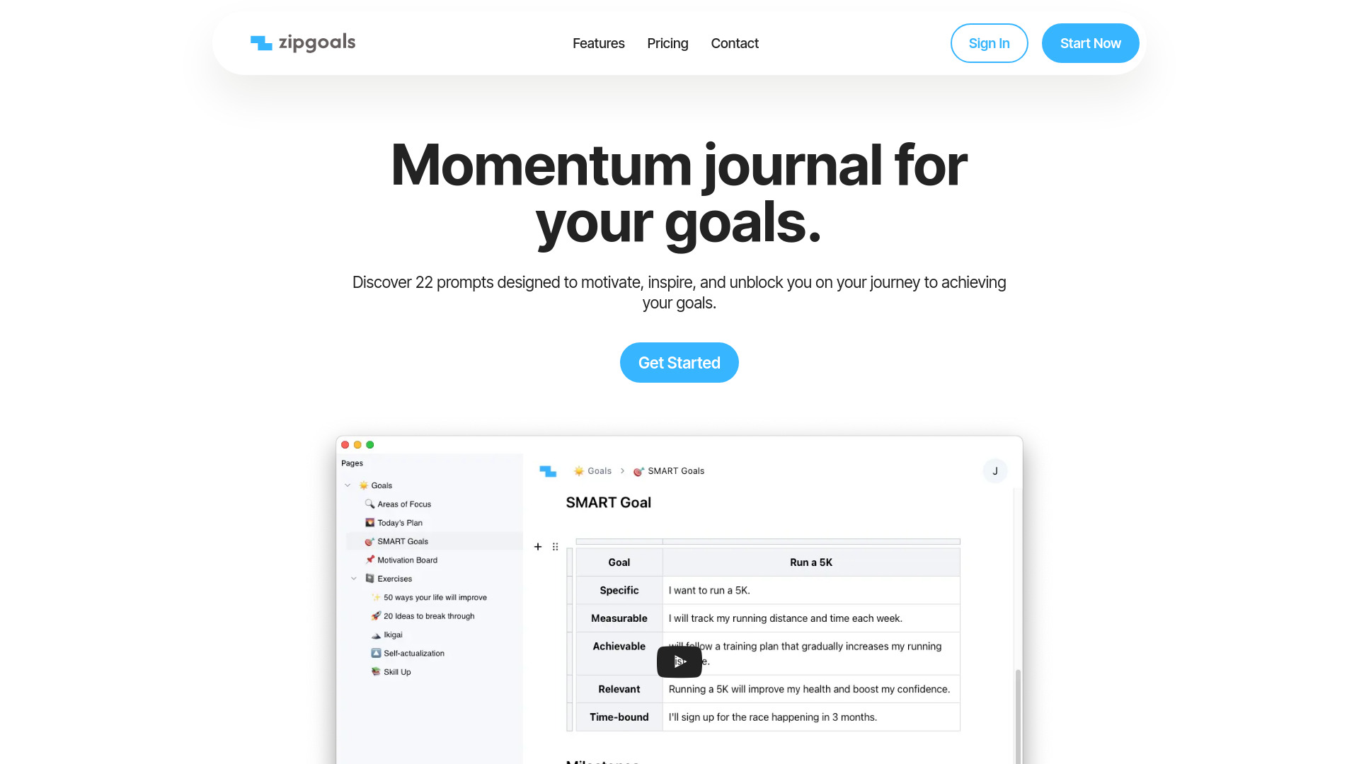 Zipgoals网页截图,Zipgoals网页快照