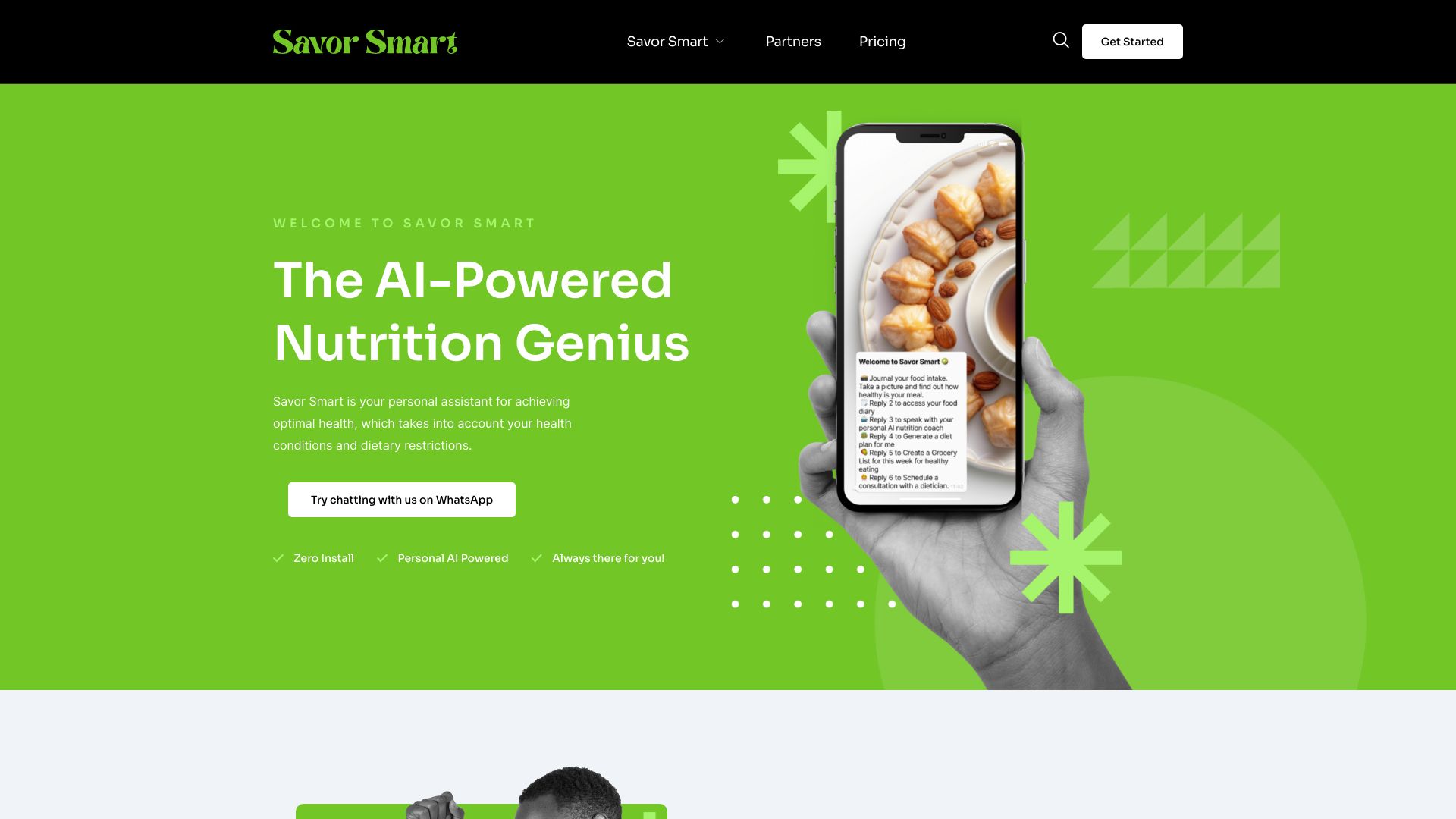 Savor Smart网页截图,Savor Smart网页快照