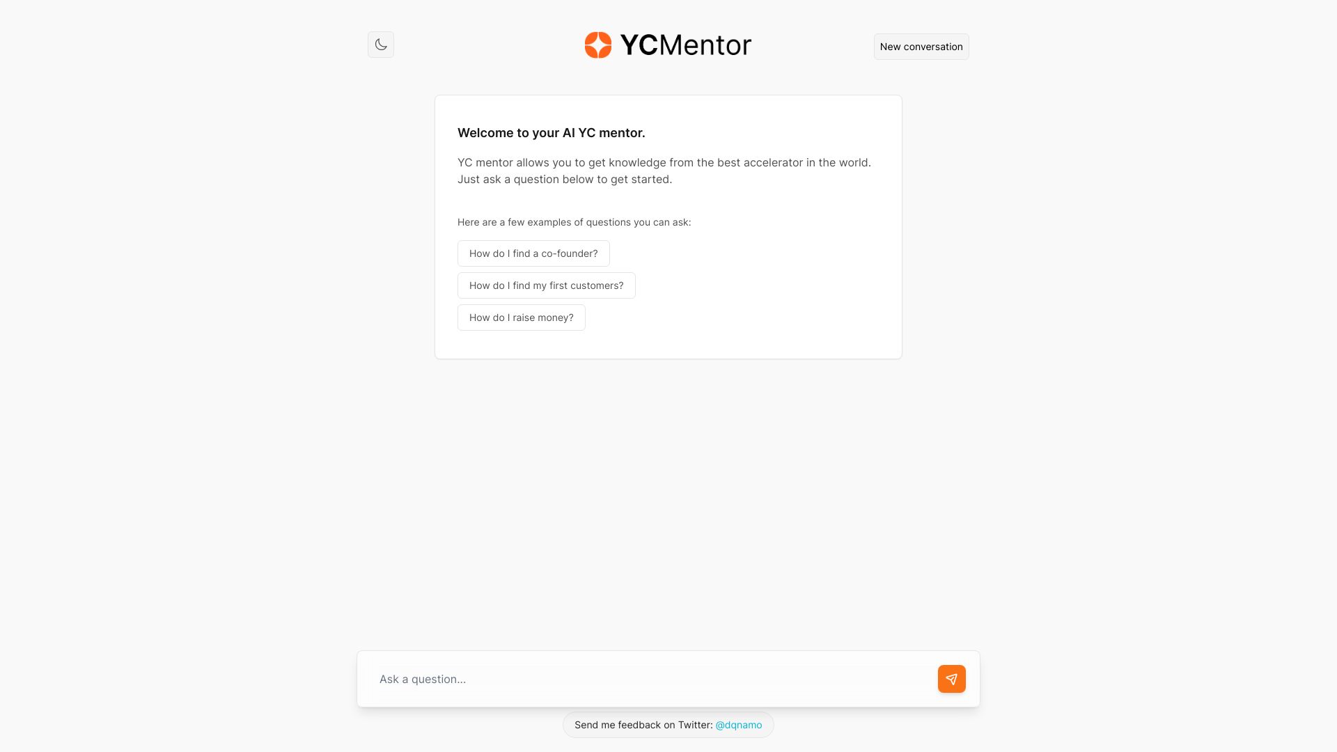 YC Mentor网页截图,YC Mentor网页快照