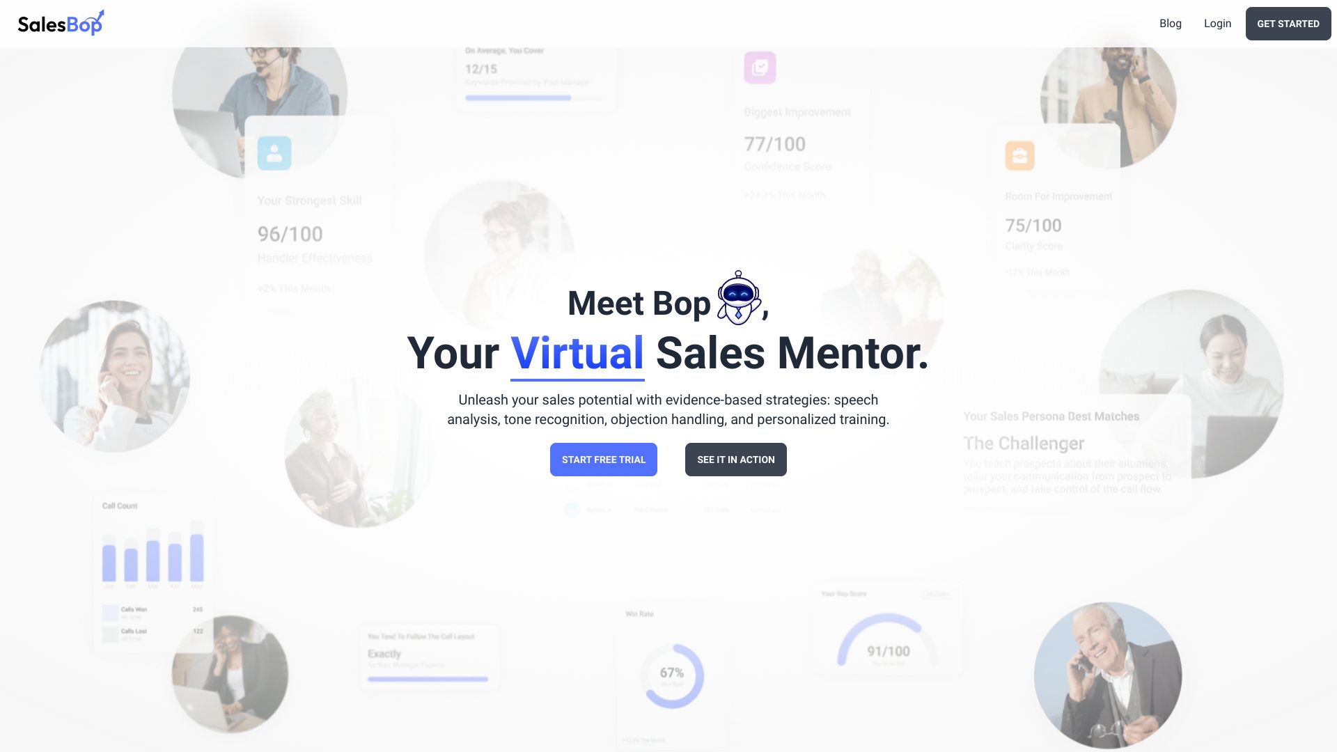 SalesBop网页截图,SalesBop网页快照