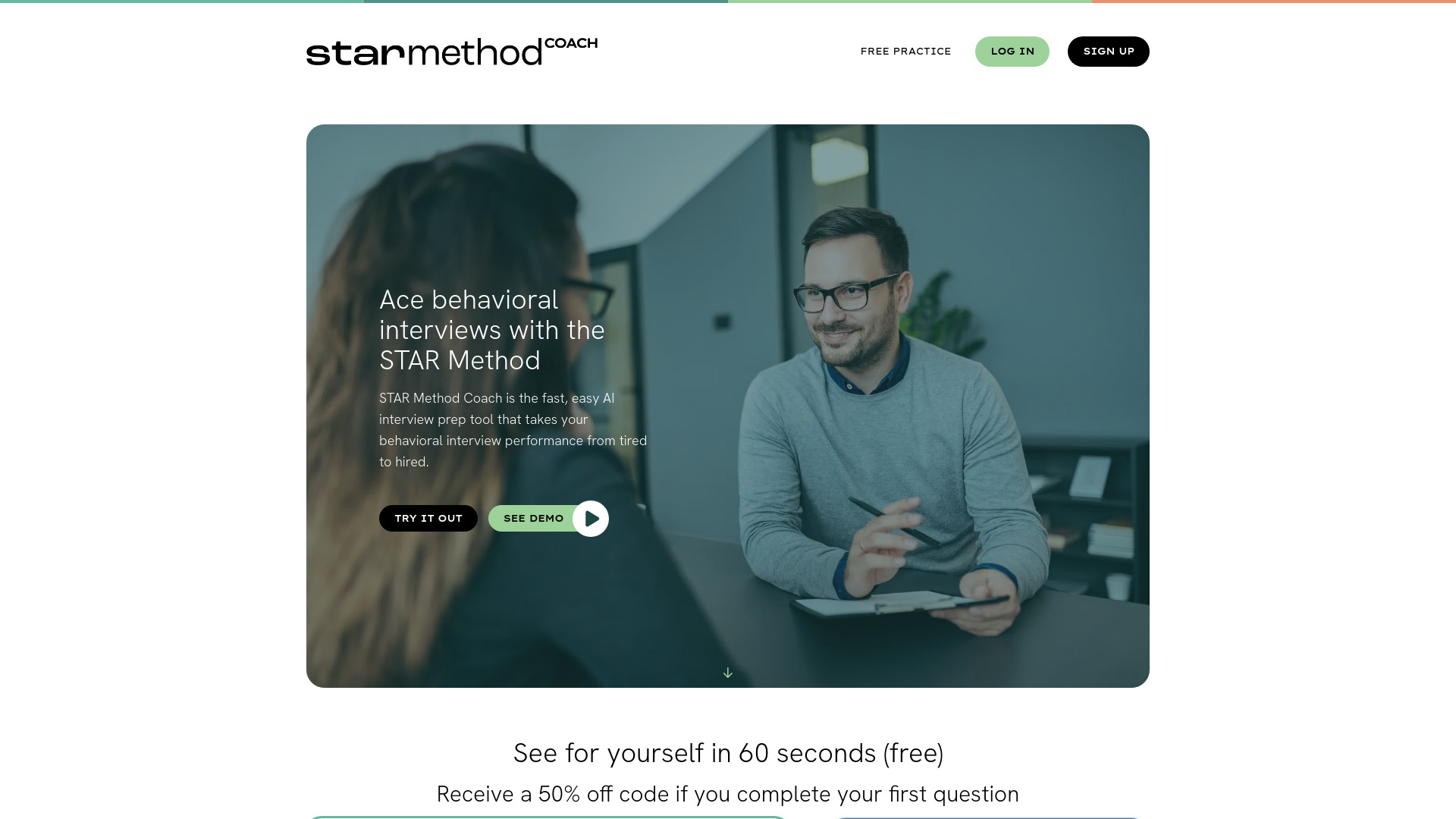 STAR Method Coach网页截图,STAR Method Coach网页快照