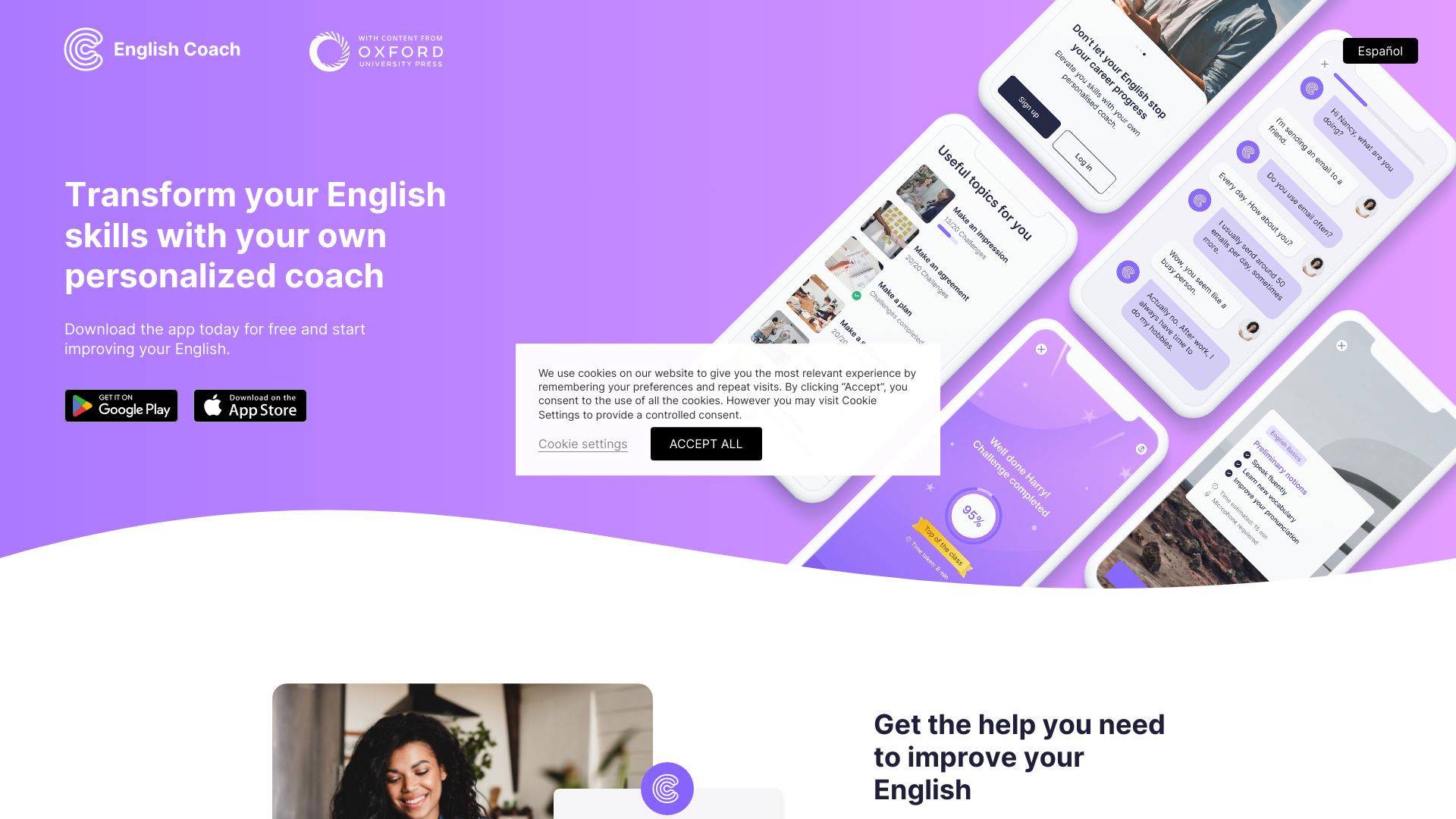 English Coach AI网页截图,English Coach AI网页快照