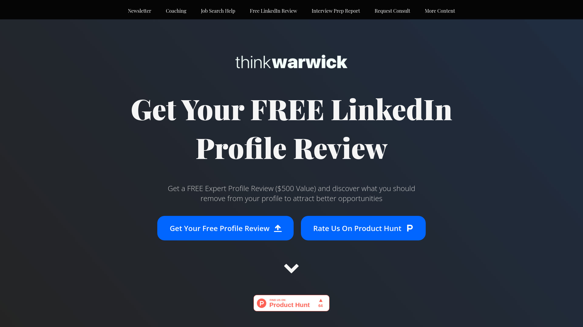 FREE LinkedIn Profile Review网页截图,FREE LinkedIn Profile Review网页快照