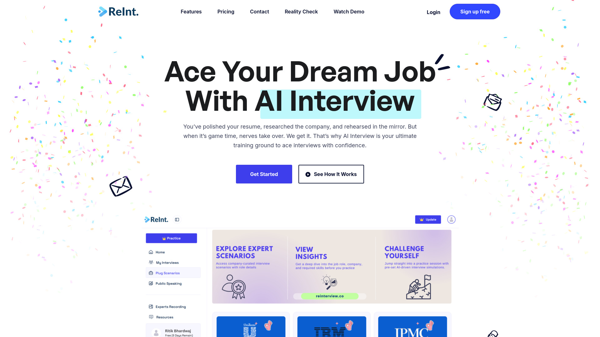 ReInterview网页截图,ReInterview网页快照