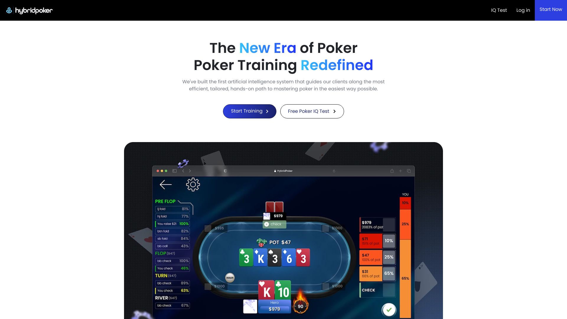 Hybrid Poker网页截图,Hybrid Poker网页快照