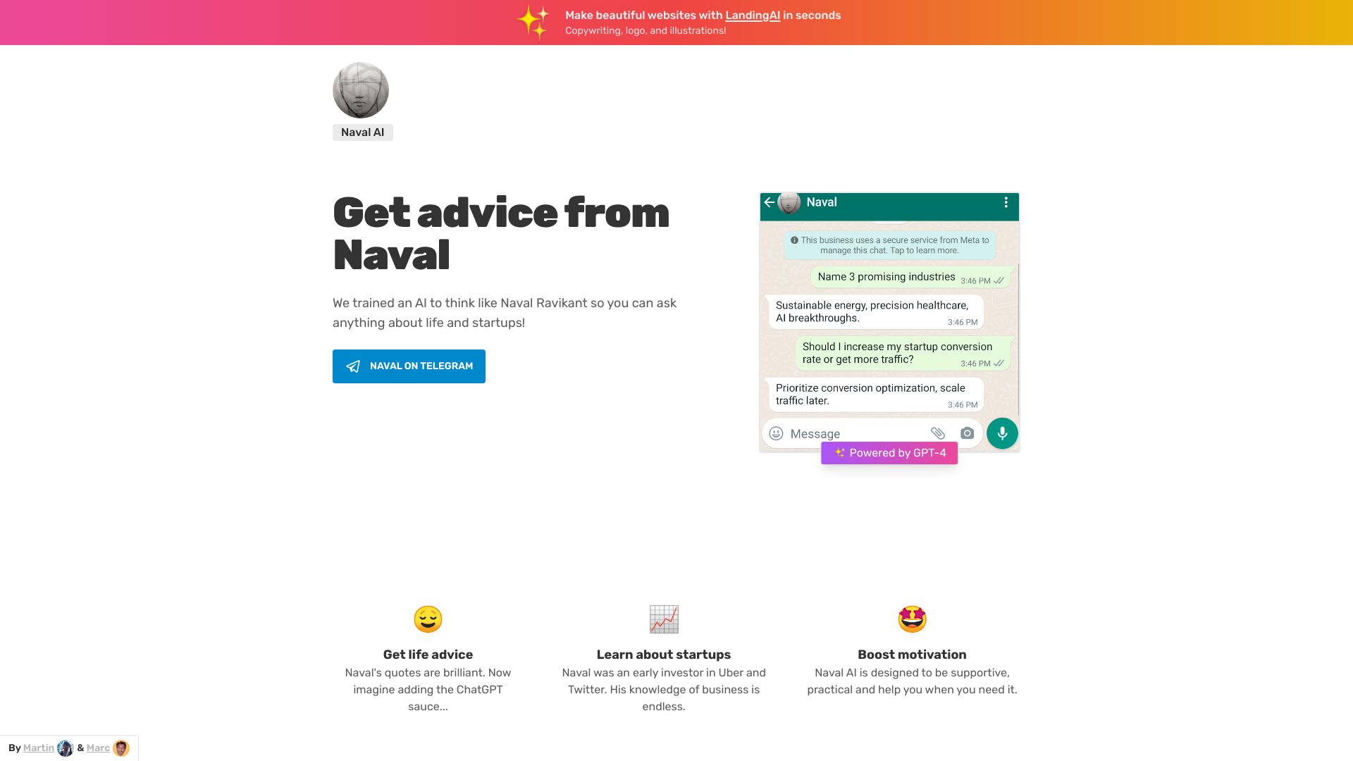 Naval AI网页截图,Naval AI网页快照