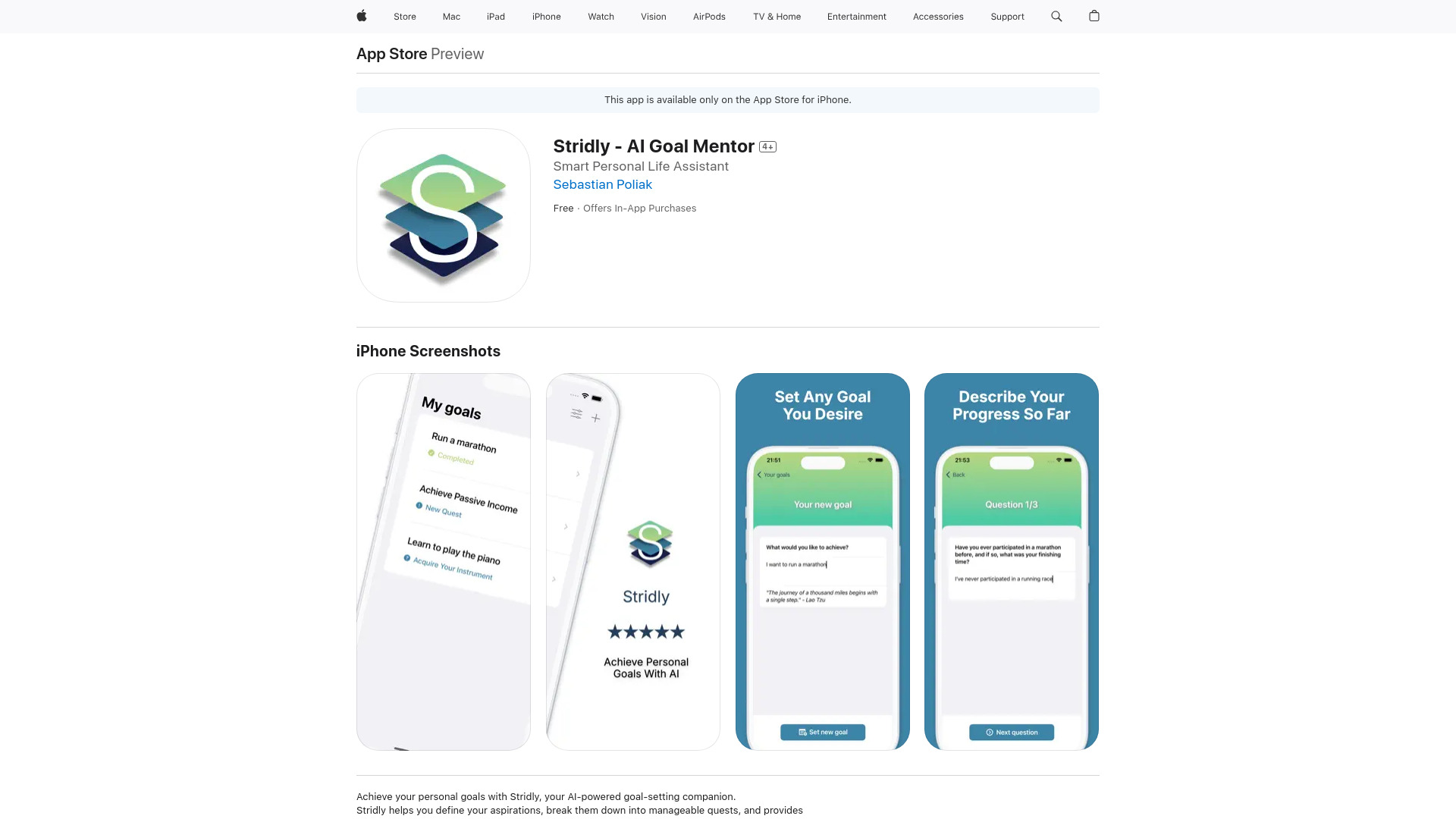 Stridly网页截图,Stridly网页快照