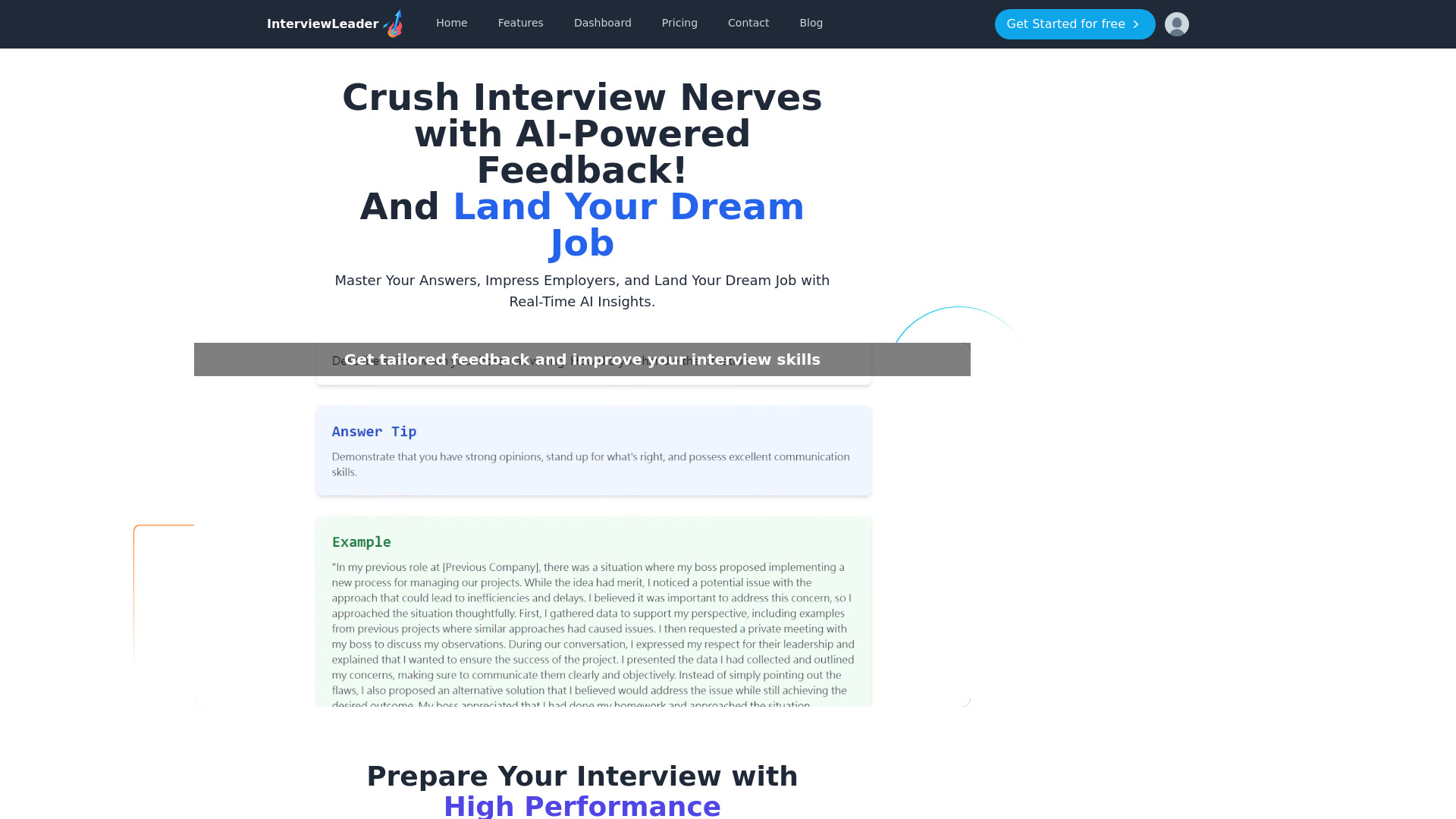 InterviewLeader网页截图,InterviewLeader网页快照