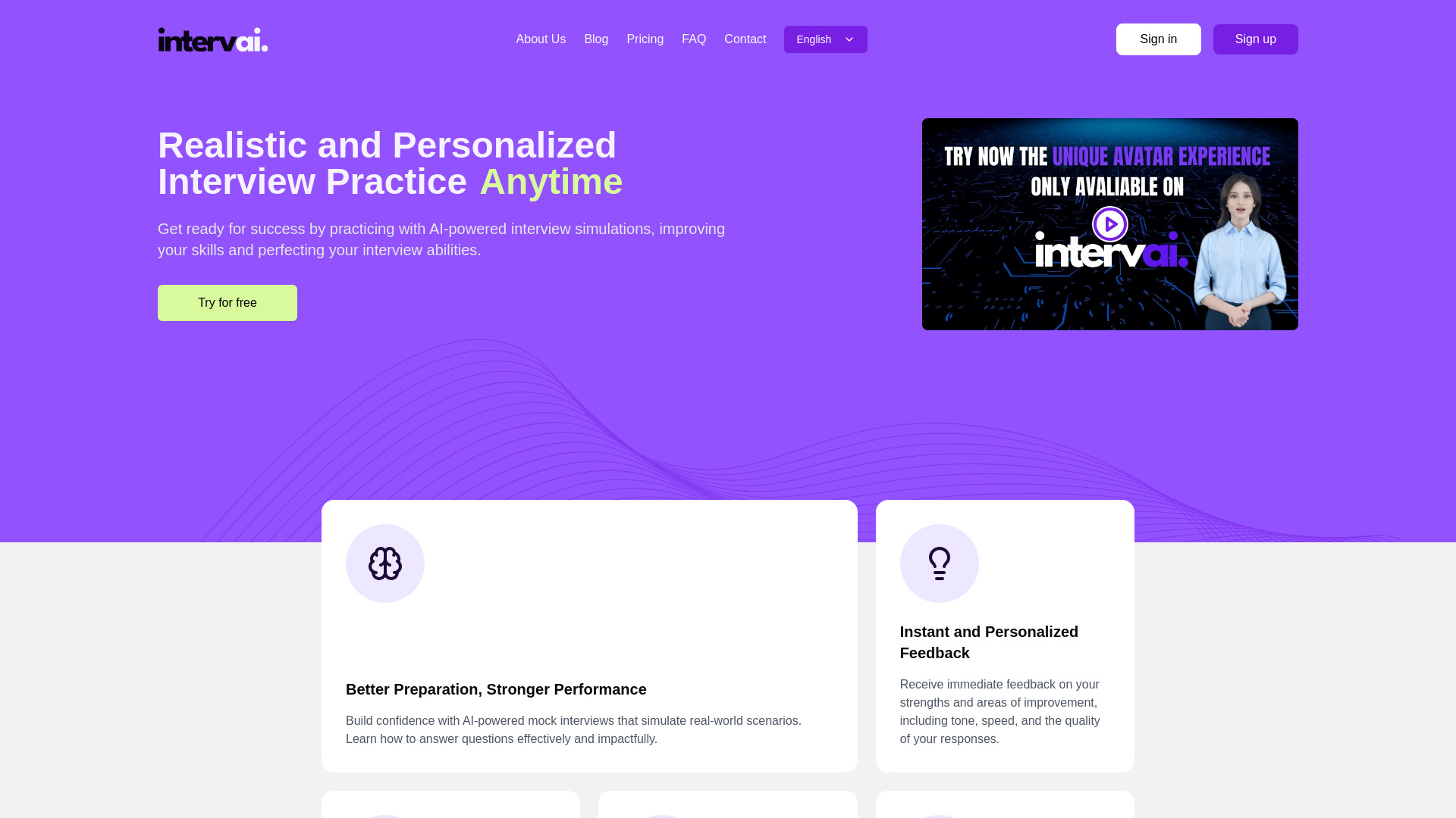 IntervAI网页截图,IntervAI网页快照