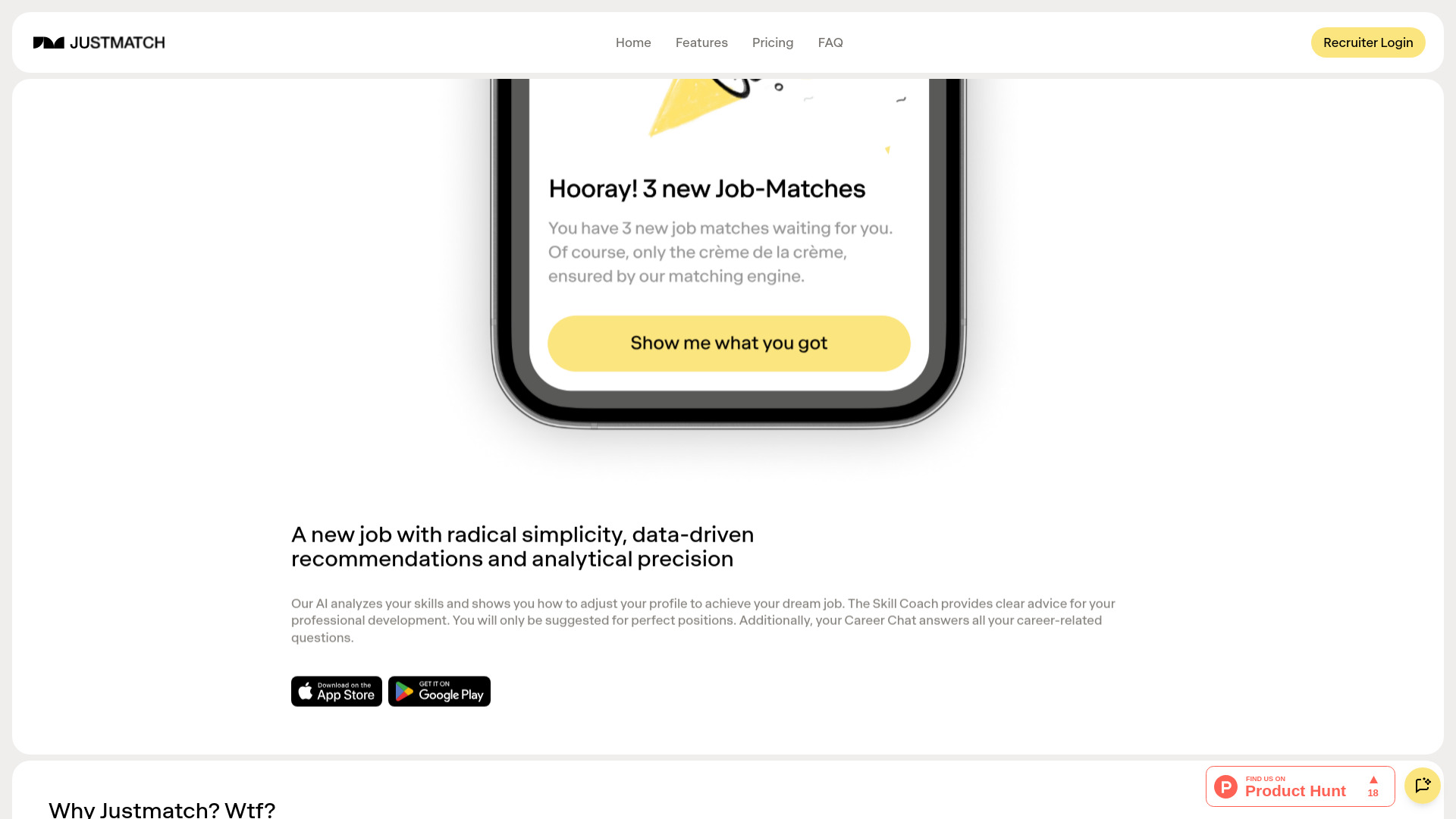 Justmatch网页截图,Justmatch网页快照