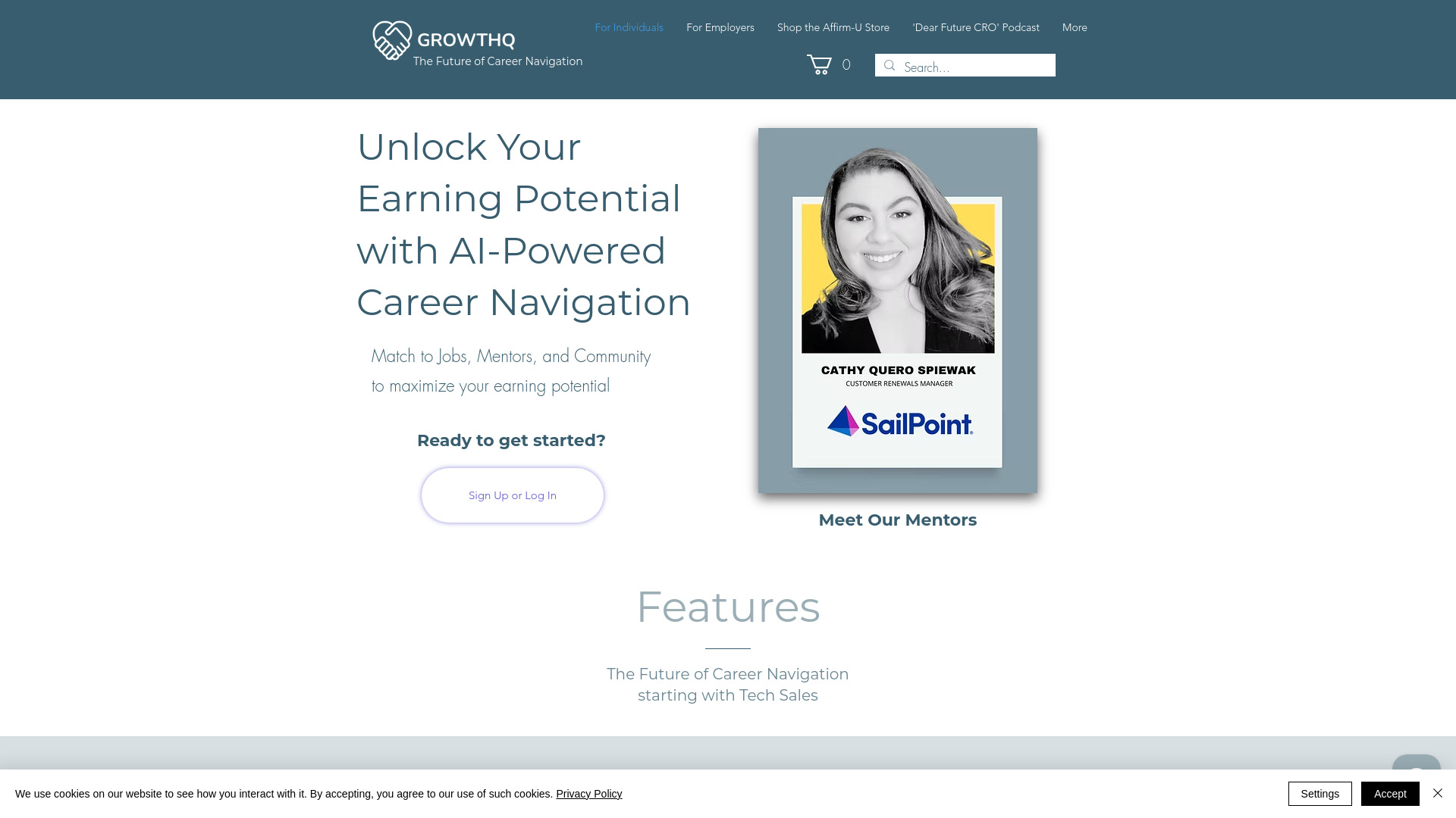 GrowthQ网页截图,GrowthQ网页快照