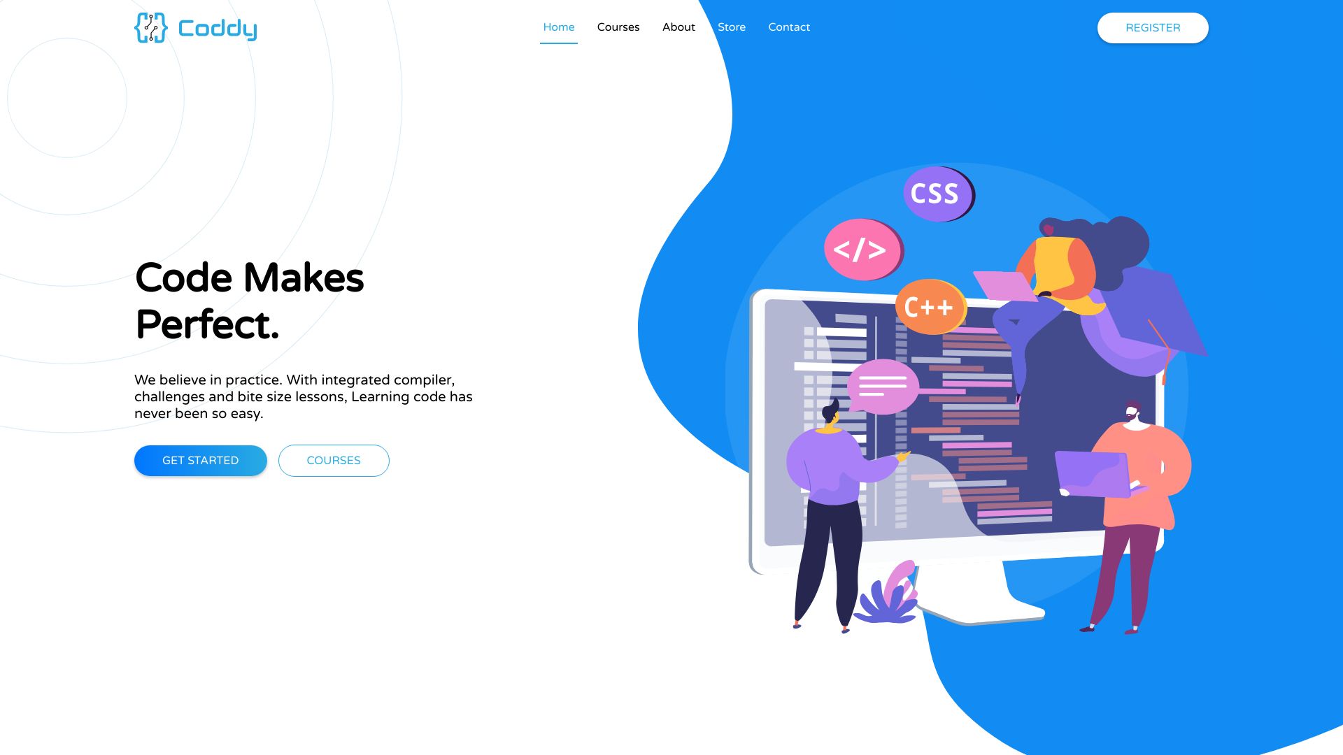 Coddy – Code Makes Perfect网页截图,Coddy – Code Makes Perfect网页快照
