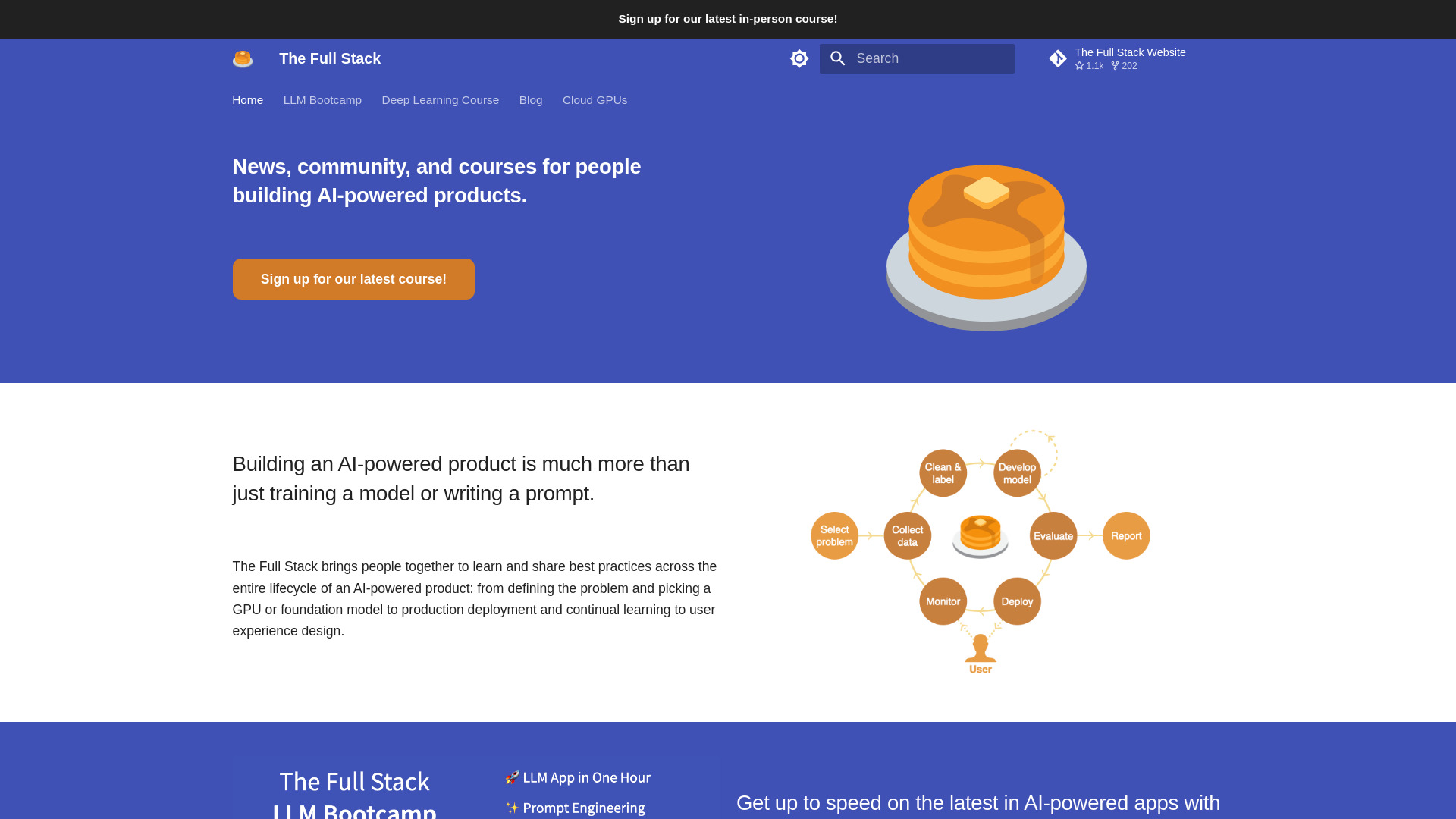 fullstackdeeplearning.com网页截图,fullstackdeeplearning.com网页快照