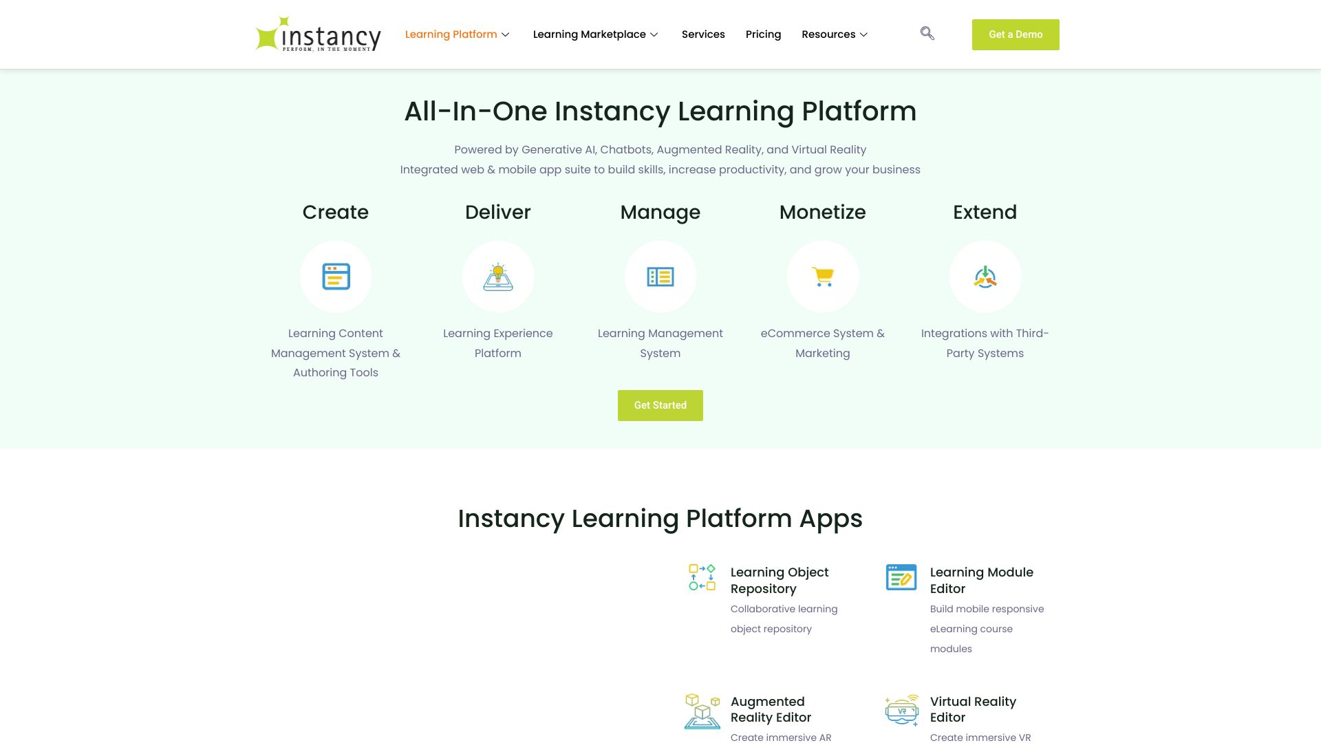 Instancy网页截图,Instancy网页快照