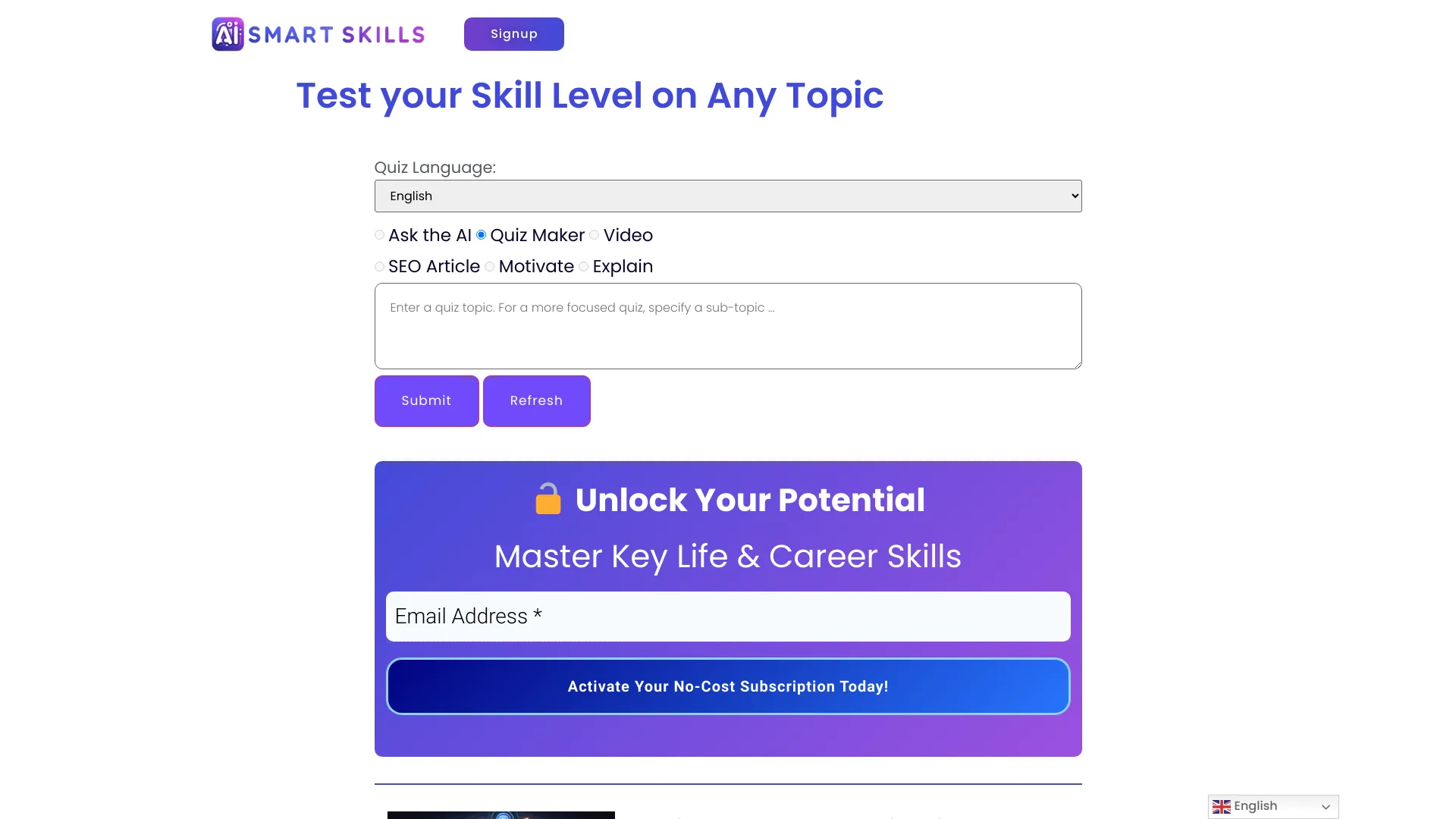 Smart Skills Passport AI Edition网页截图,Smart Skills Passport AI Edition网页快照