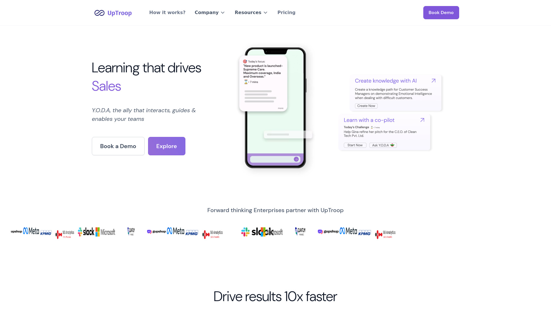 UpTroop网页截图,UpTroop网页快照