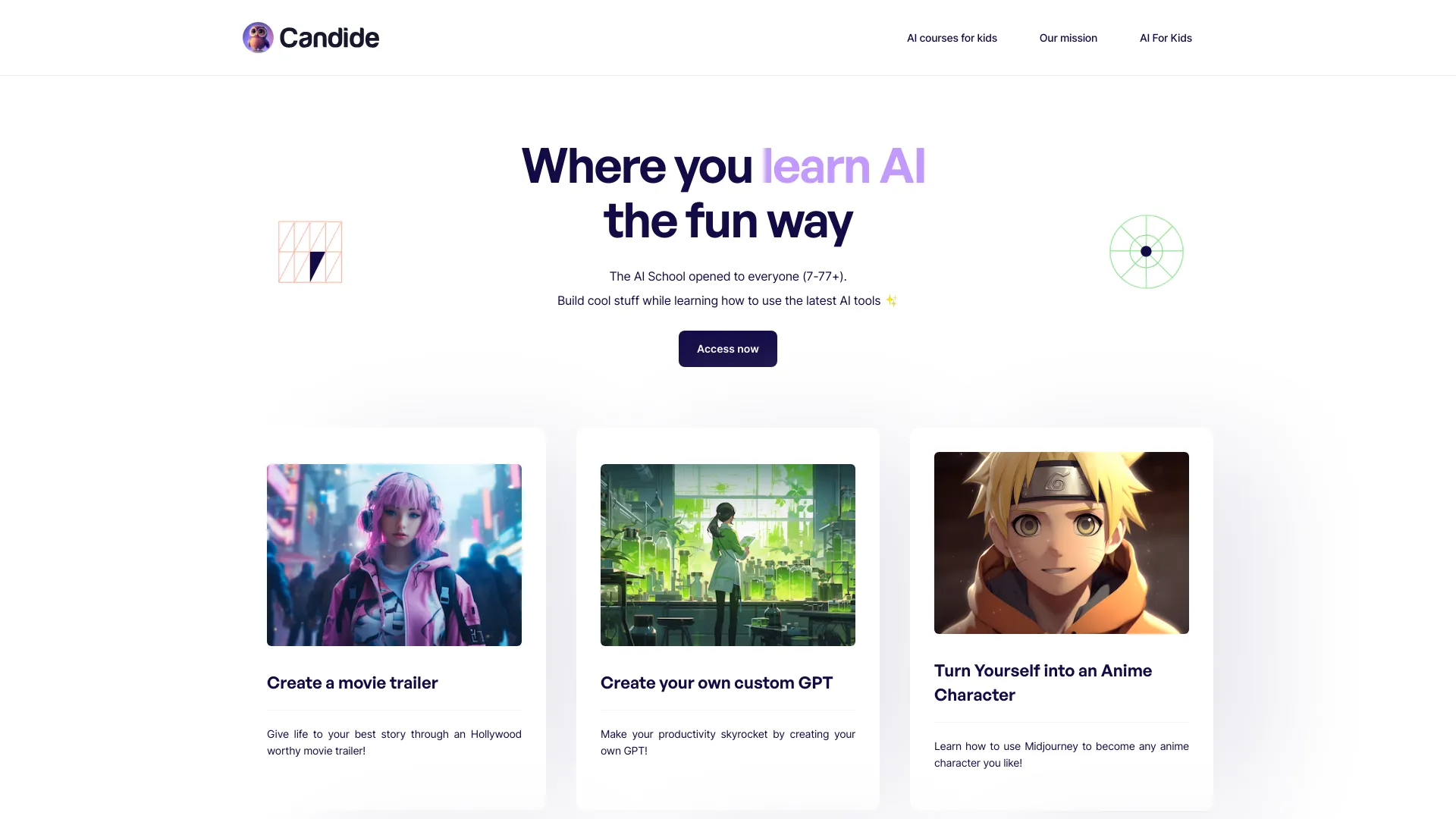 Candide网页截图,Candide网页快照
