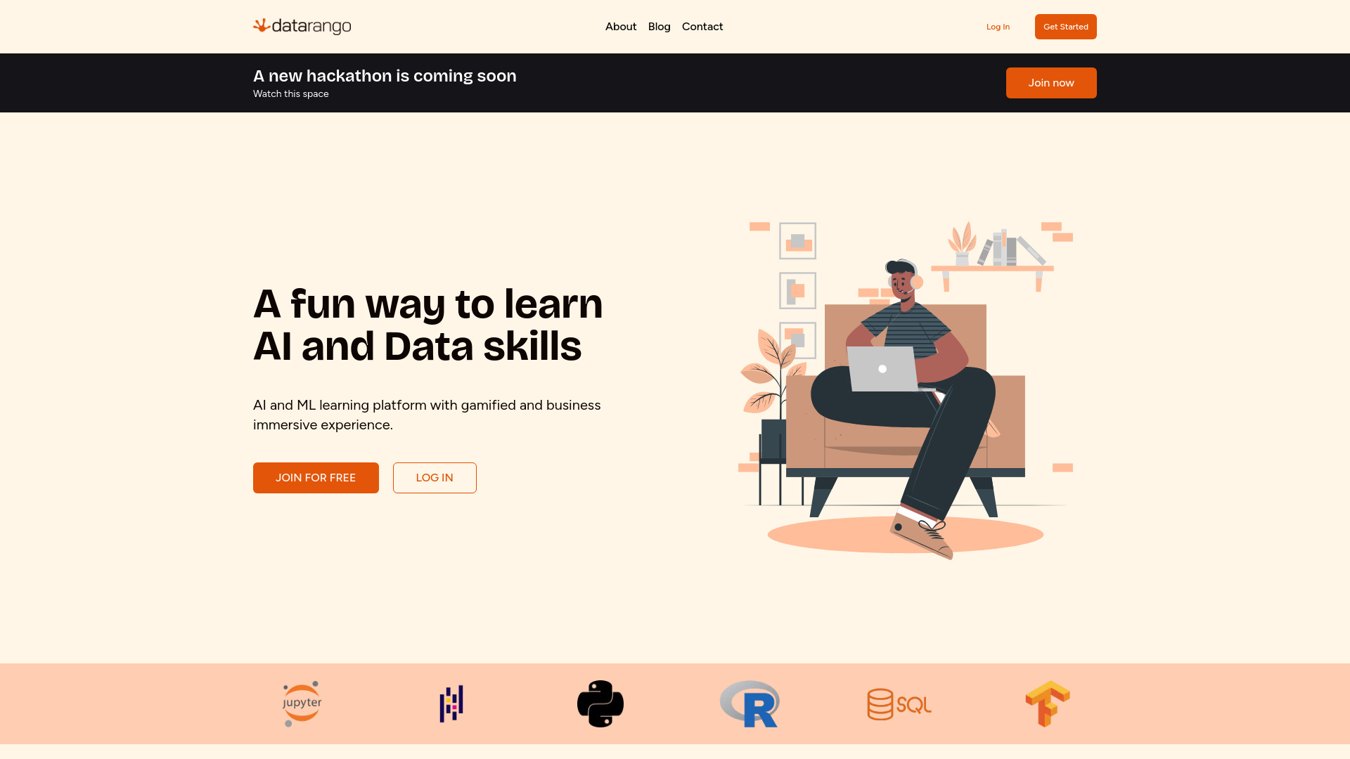 Datarango网页截图,Datarango网页快照