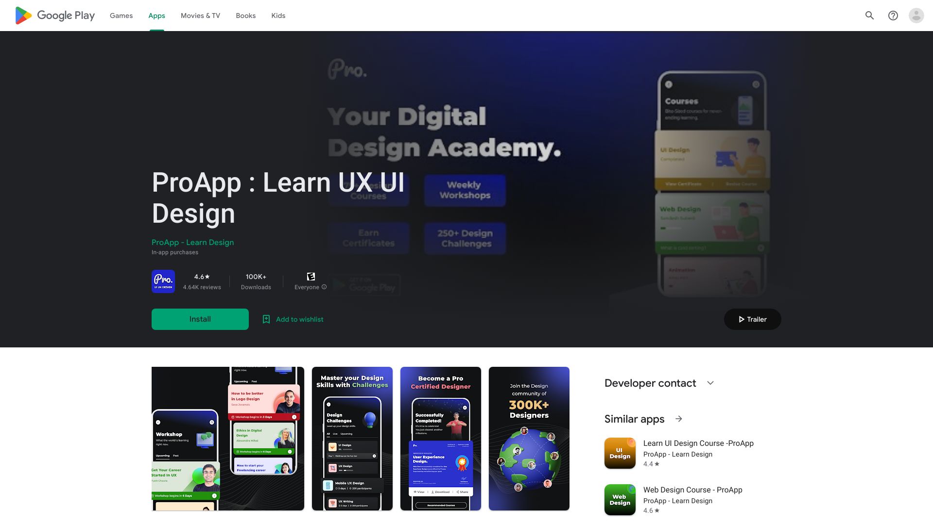 ProApp: Learn Design the AI Way网页截图,ProApp: Learn Design the AI Way网页快照