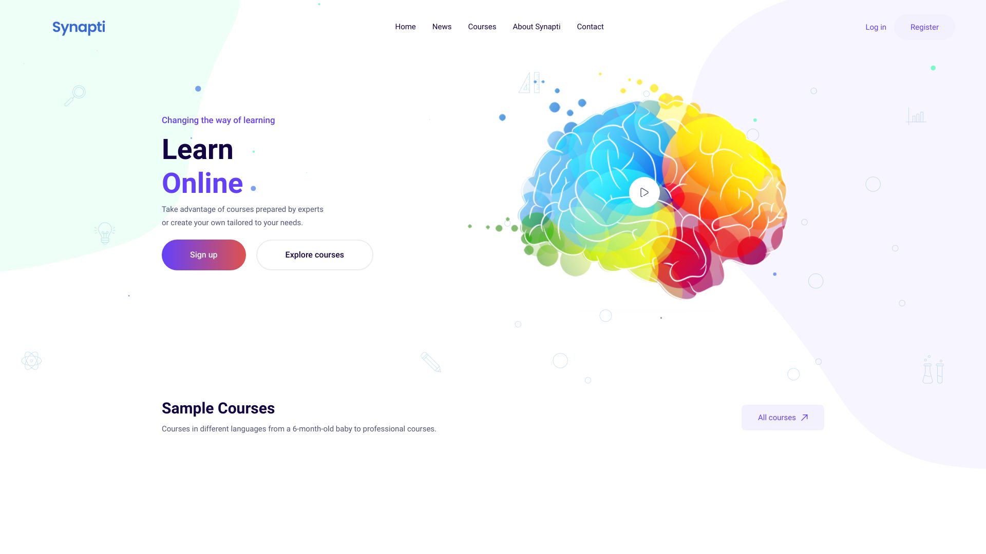 Synapti网页截图,Synapti网页快照