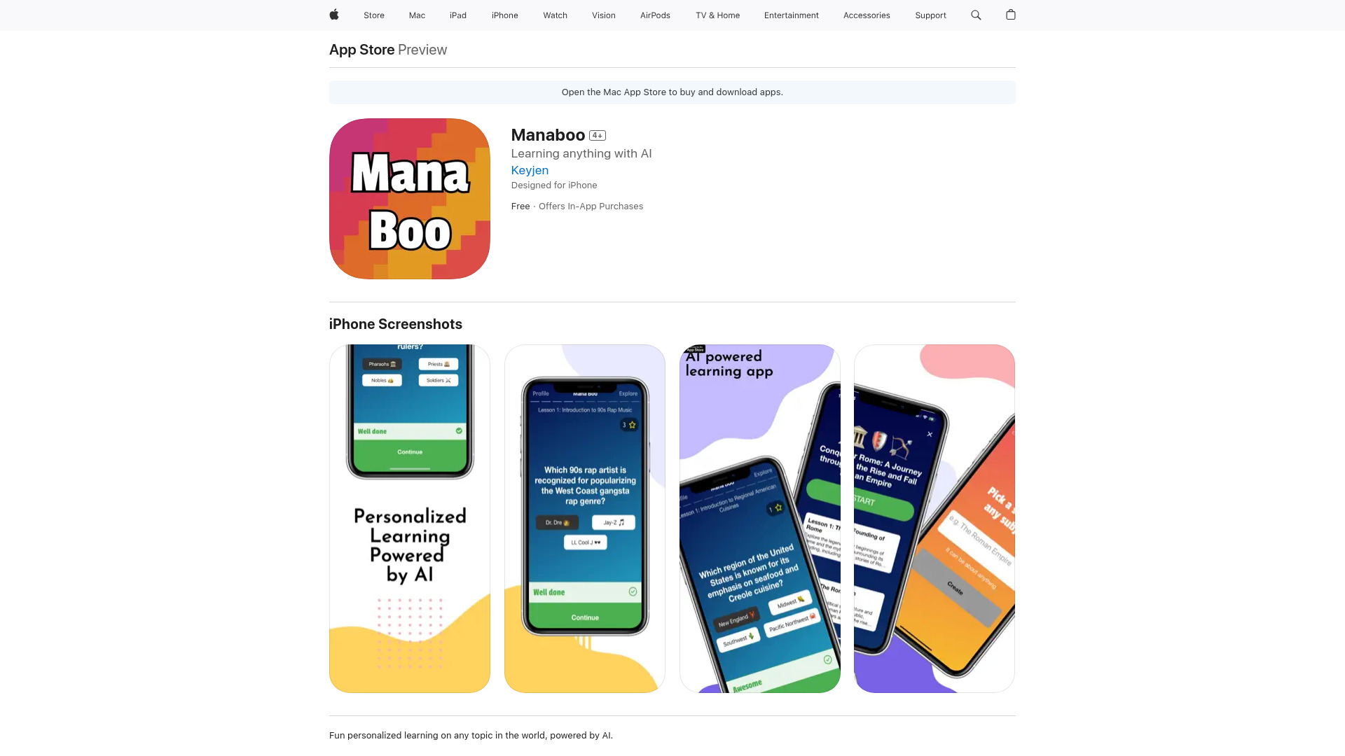Manaboo网页截图,Manaboo网页快照