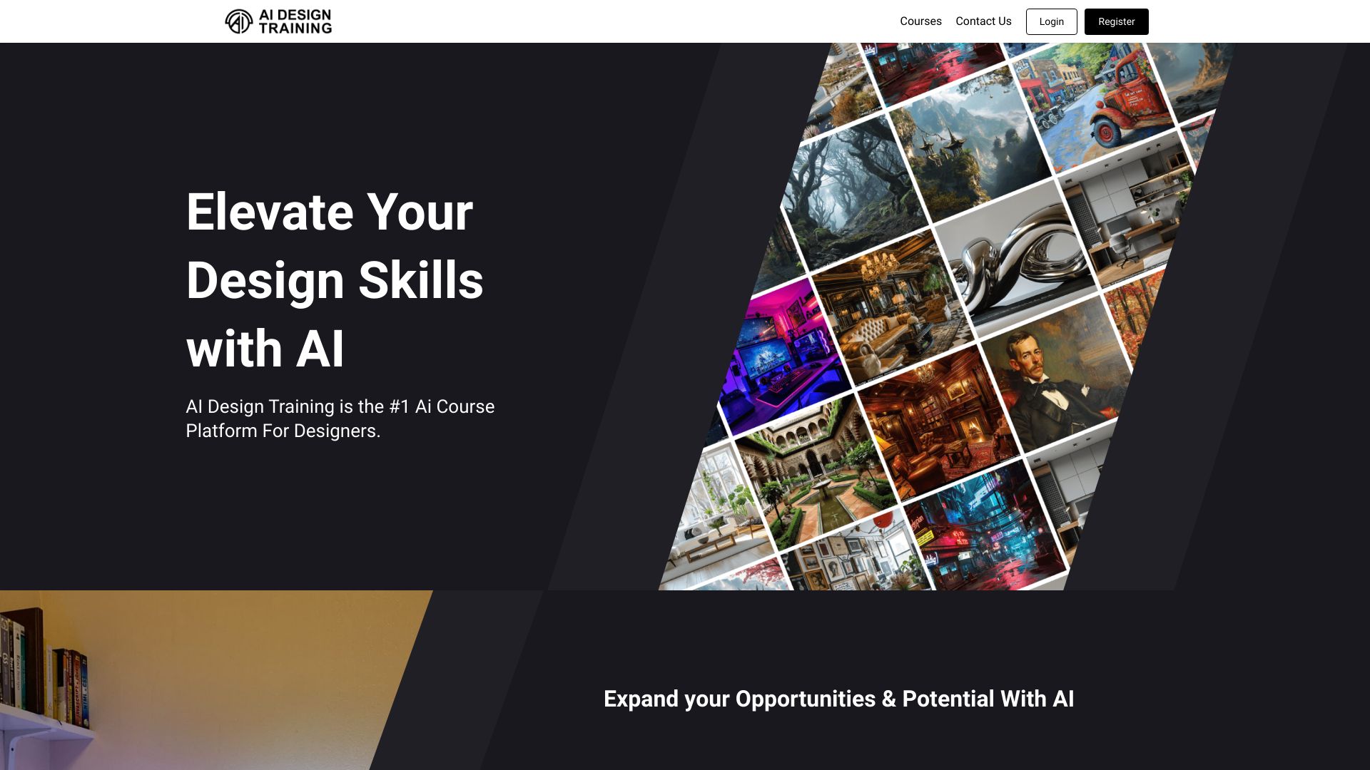 AI Design Training网页截图,AI Design Training网页快照