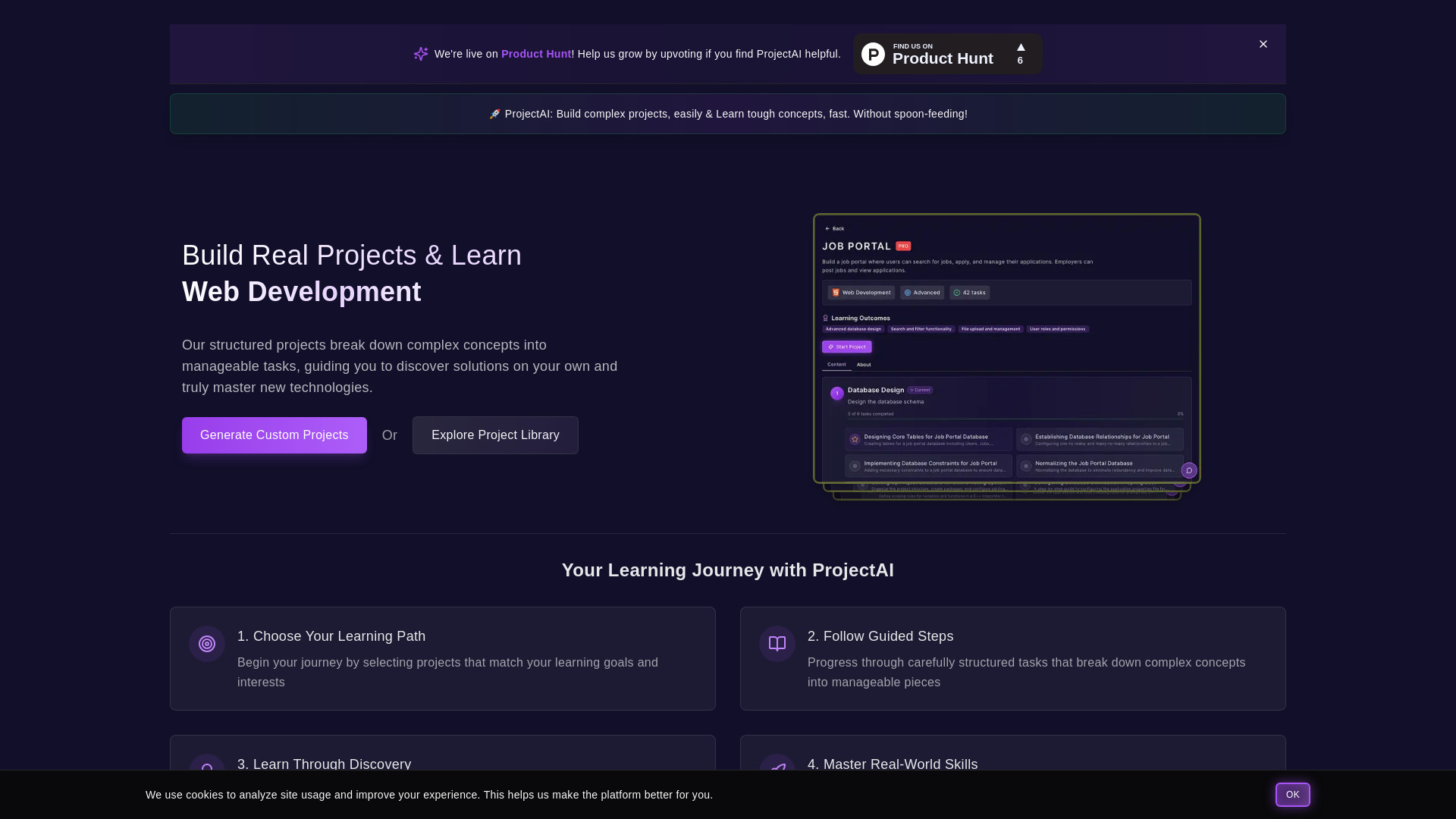 ProjectAI网页截图,ProjectAI网页快照