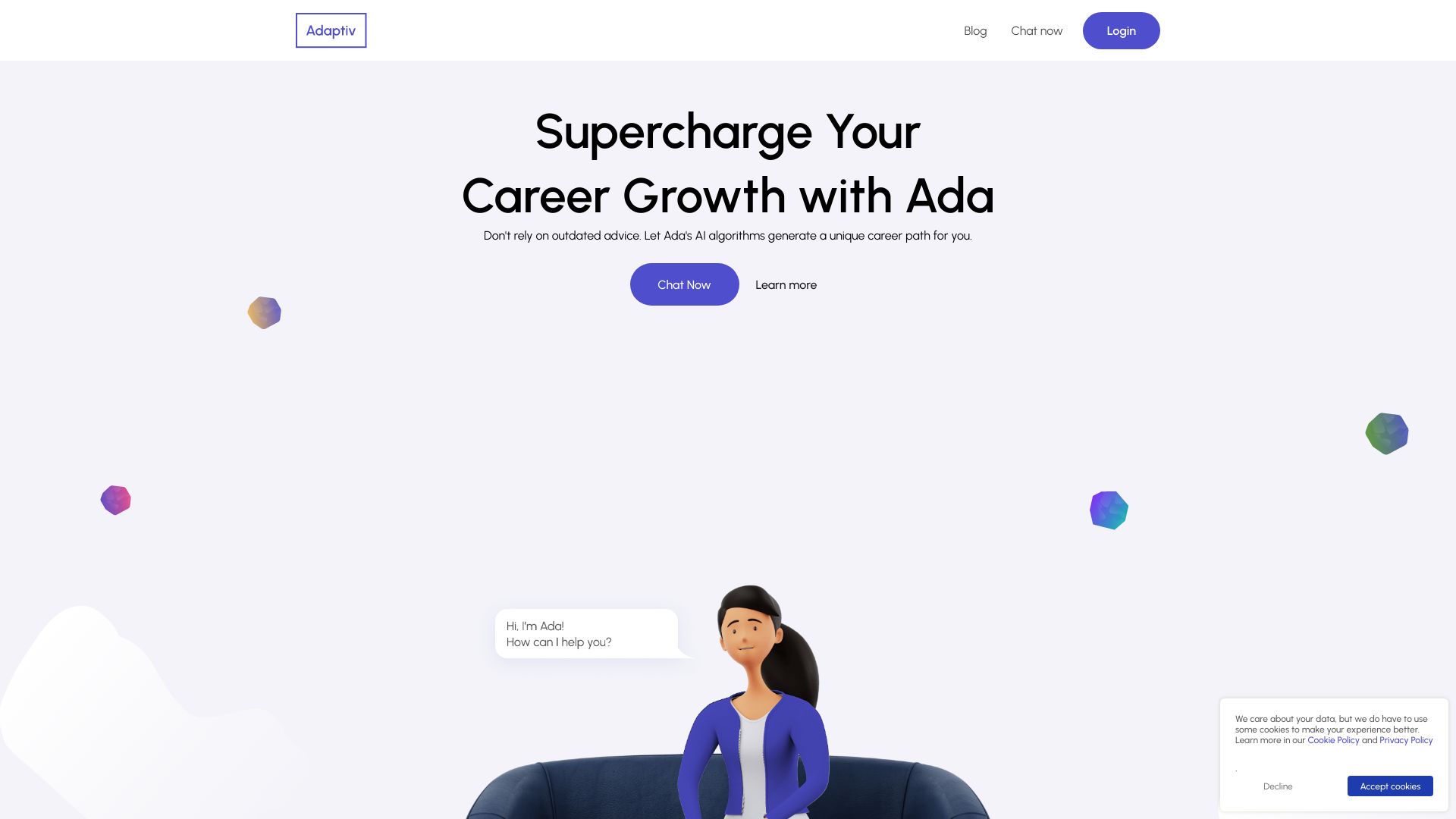 Adaptiv Me网页截图,Adaptiv Me网页快照