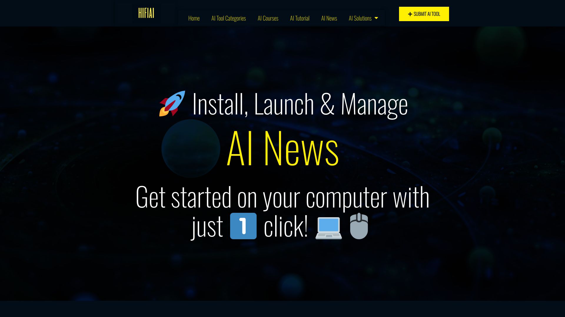 AI Tools Hub网页截图,AI Tools Hub网页快照
